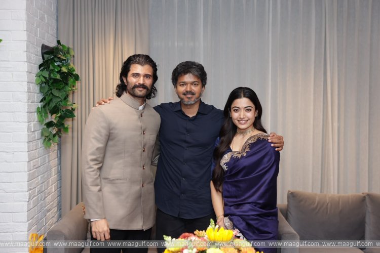 సీఎం విజయ్‏ను కలిసిన విజయ్ దేవరకొండ, రష్మిక మందన్నా..