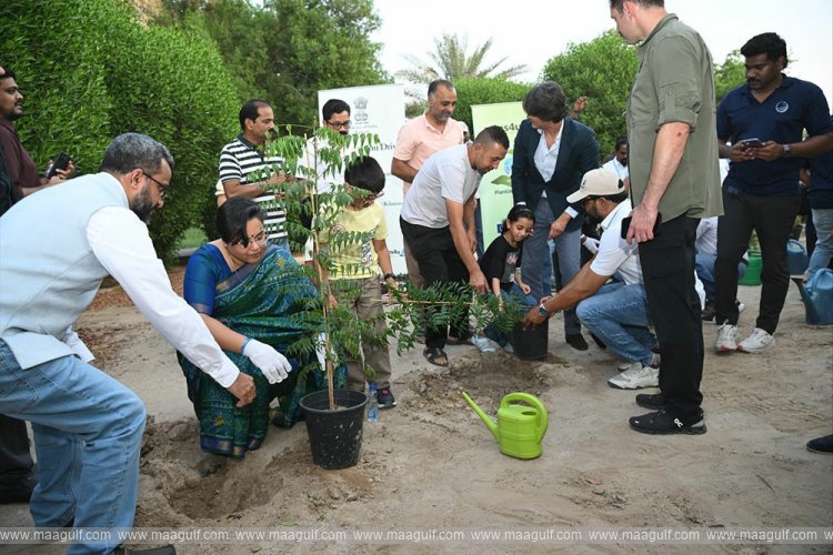 65 years of India-Kuwait diplomatic relations; Indians plant saplings!!