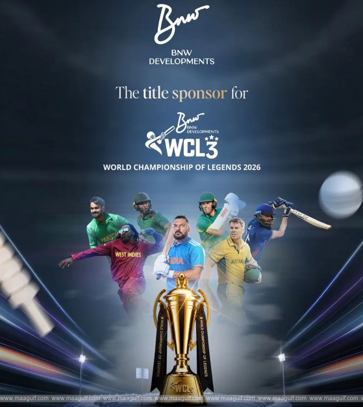 World Championship of Legends Season 3 to Begin in UAE with Star-Studded Cricket Rivalries