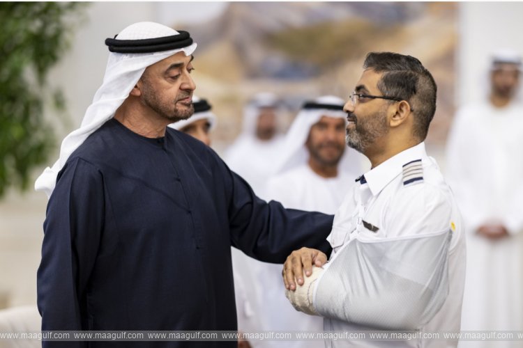 Zayed Medal for Flydubai crew... UAE President praises them for their bravery