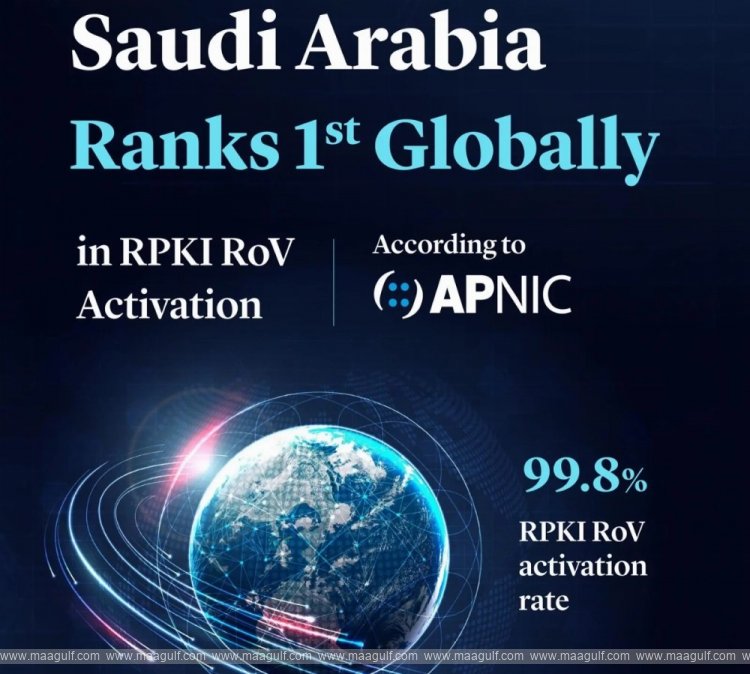 Saudi Arabia ranks number one in the world for internet security..!!
