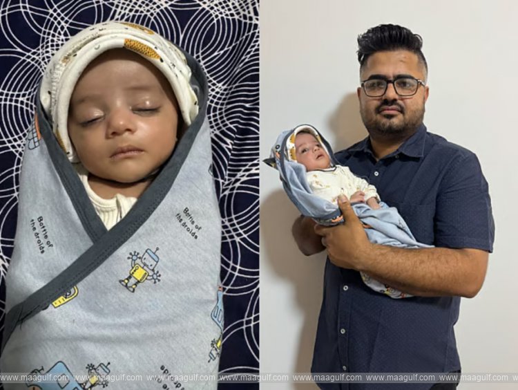 Heart surgery for a two-month-old baby in Dubai.. Medical expenses in lakhs of rupees!