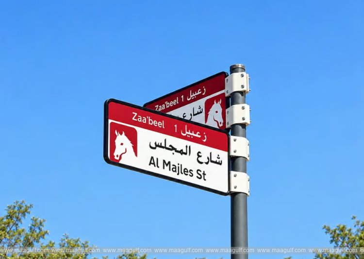 దుబాయ్‌లో ప్రాంతాల వారీగా రంగులతో కొత్త స్ట్రీట్ సూచికలు