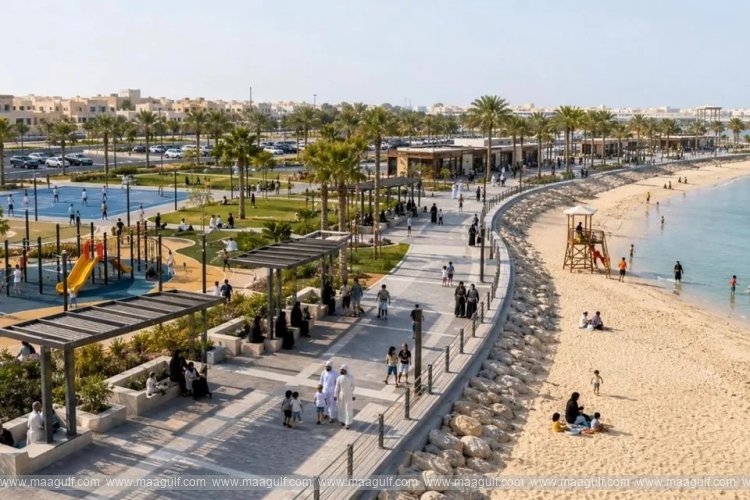 A new look for the Karzakan coastline in Bahrain..!!