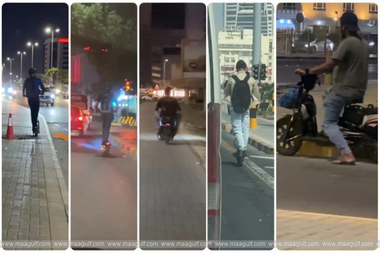 Strict regulations on e-scooters in Bahrain..!!