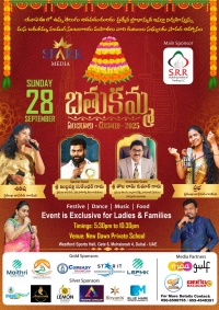 \'Bathukamma\' celebrations by Spark Media in Dubai